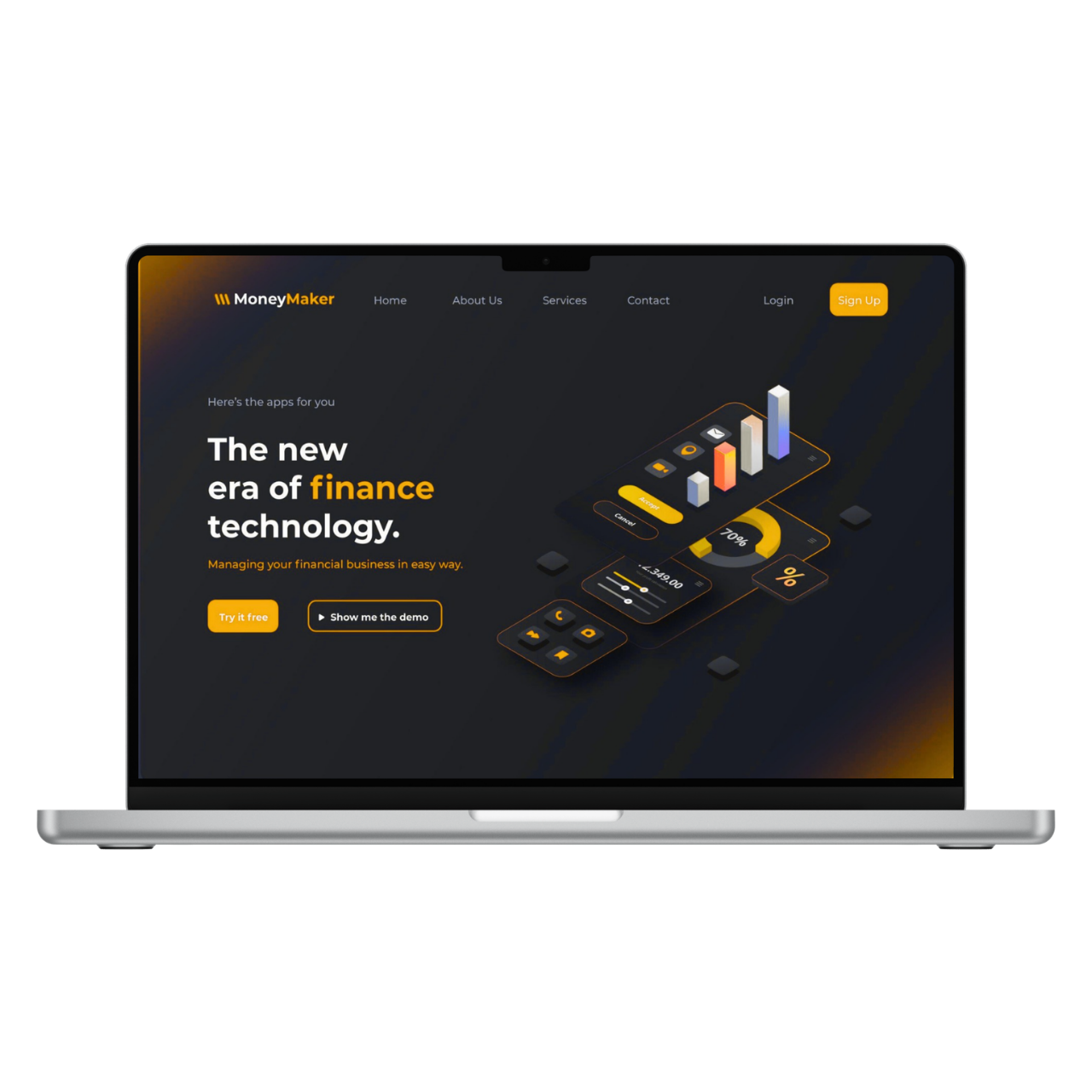 ChainFusion platform mockup